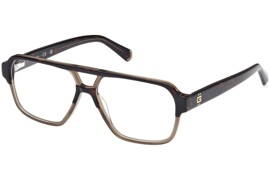 Glasses Guess GU50093 056 Pilot Havanna