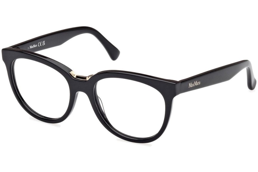 Brillen Max Mara MM5110 001 Rund Schwarz