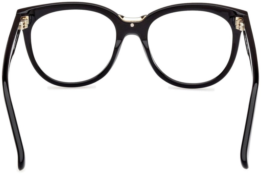 Glasses Max Mara MM5110 001 Rund Schwarz