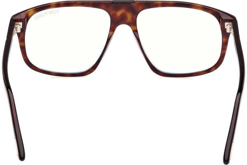 Glasses Tom Ford FT5901-B 052 Quadratisch Havanna