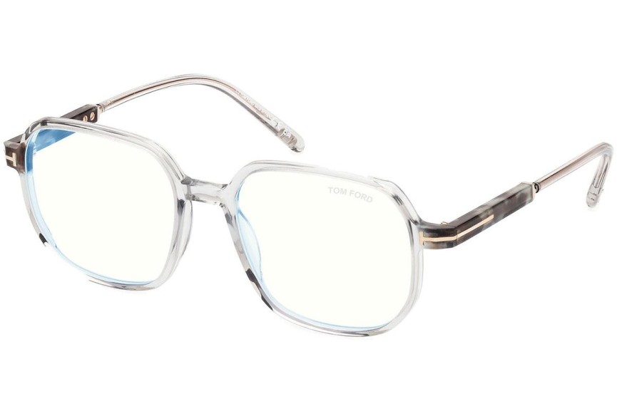 Glasses Tom Ford FT5911-B 020 Quadratisch Grau