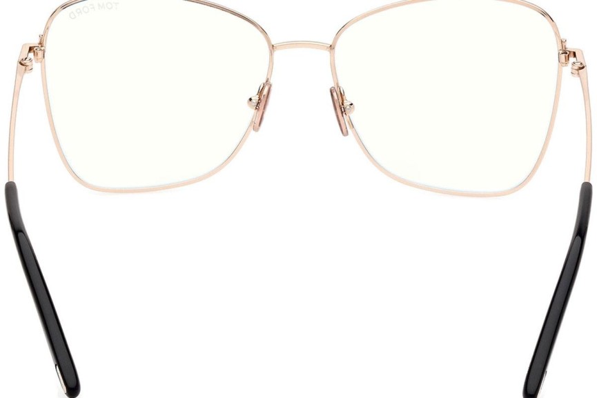 Glasses Tom Ford FT5906-B 001 Cat Eye Schwarz