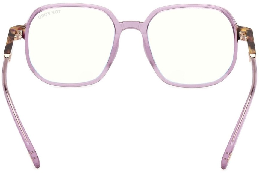 Glasses Tom Ford FT5911-B 081 Quadratisch Lila