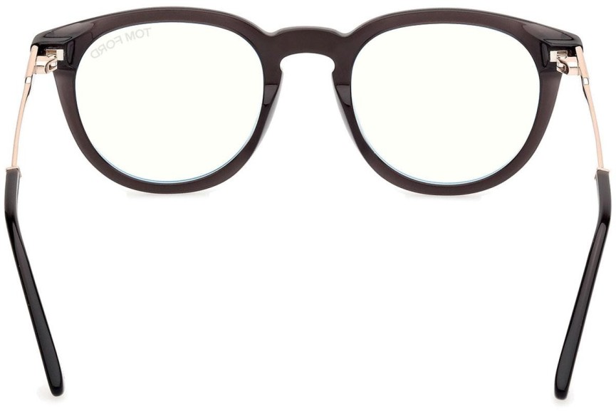 Glasses Tom Ford FT5905-B 005 Rund Schwarz