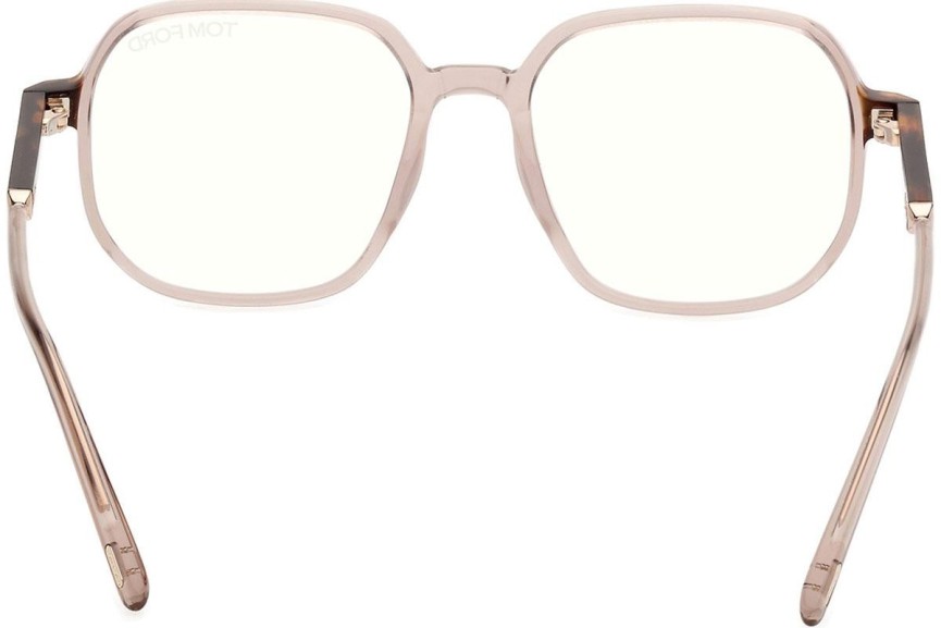 Brillen Tom Ford FT5911-B 045 Quadratisch Braun