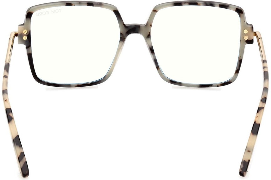 Brillen Tom Ford FT5915-B 005 Quadratisch Schwarz