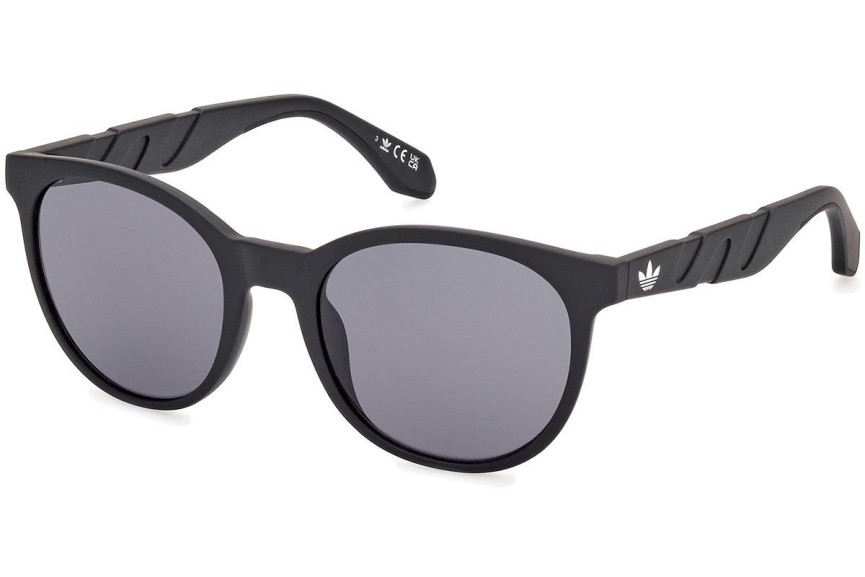 Sonnenbrille Adidas Originals OR0102 02A Rund Schwarz