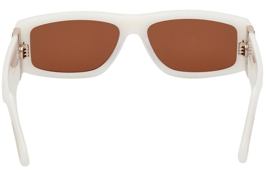 Sunglasses GCDS GD0037 21E Rechteck Weiß