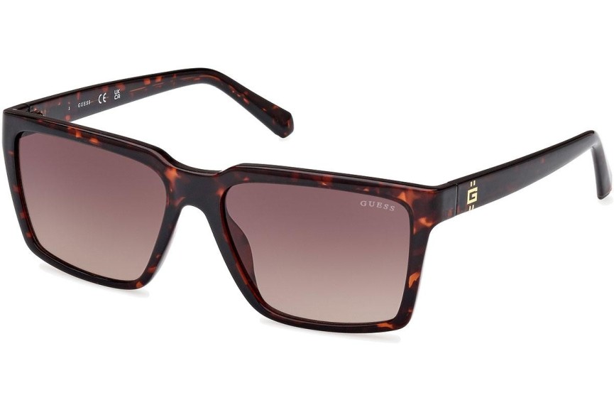 Sunglasses Guess GU00084 52F Quadratisch Havanna