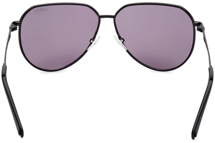 Sunglasses Guess GU00089 01Y Quadratisch Schwarz