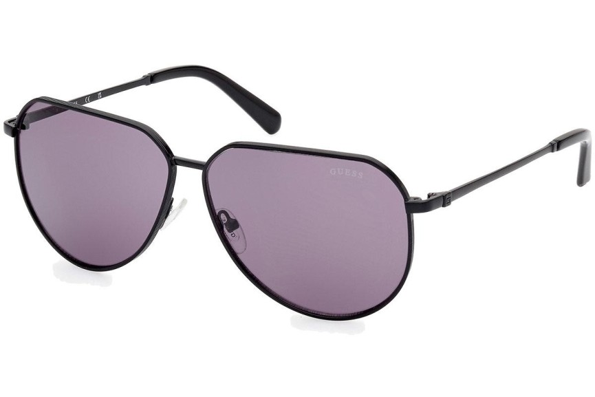 Sunglasses Guess GU00089 01Y Quadratisch Schwarz