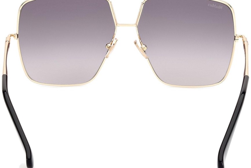 Sunglasses Max Mara Design9 MM0082 32B Quadratisch Gold