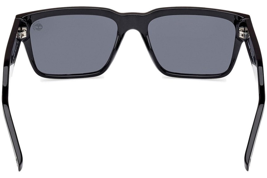 Sonnenbrille Timberland TB9336-H 01D Polarized Quadratisch Schwarz