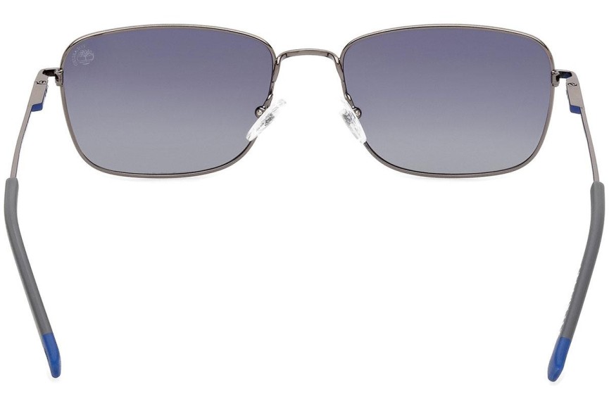 Sonnenbrille Timberland TB9338 08D Polarized Rechteck Grau