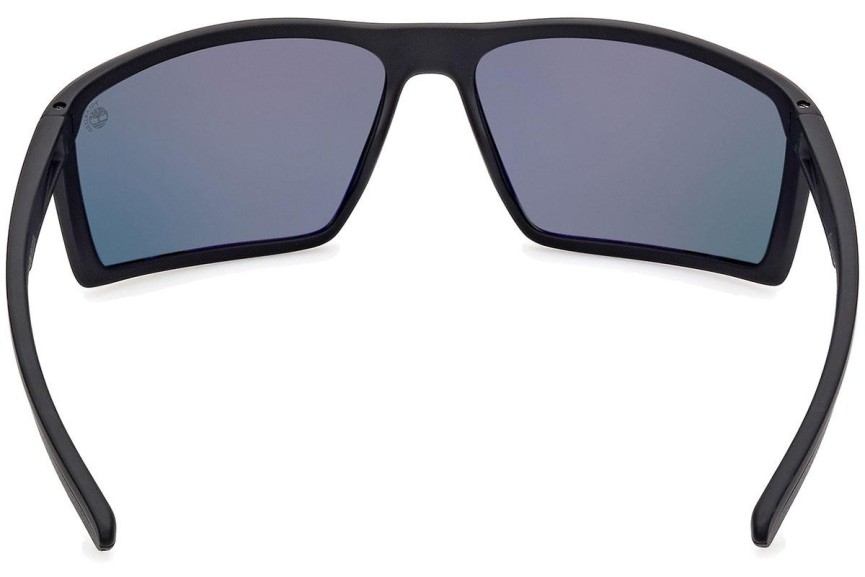 Sunglasses Timberland TB9333 02D Polarized Quadratisch Schwarz