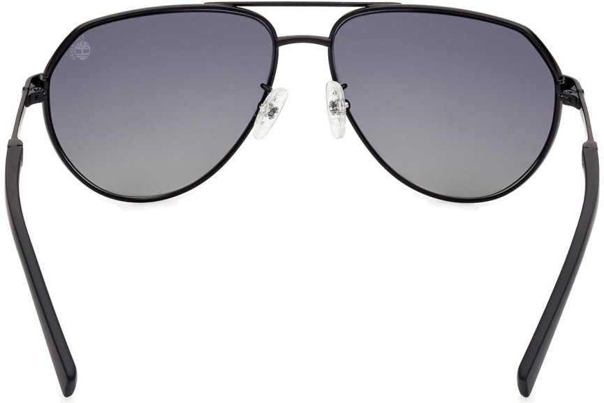 Sunglasses Timberland TB9340-H 02D Polarized Pilot Schwarz