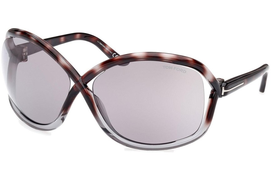 Sonnenbrille Tom Ford Bettina FT1068 55C Besondere Havanna