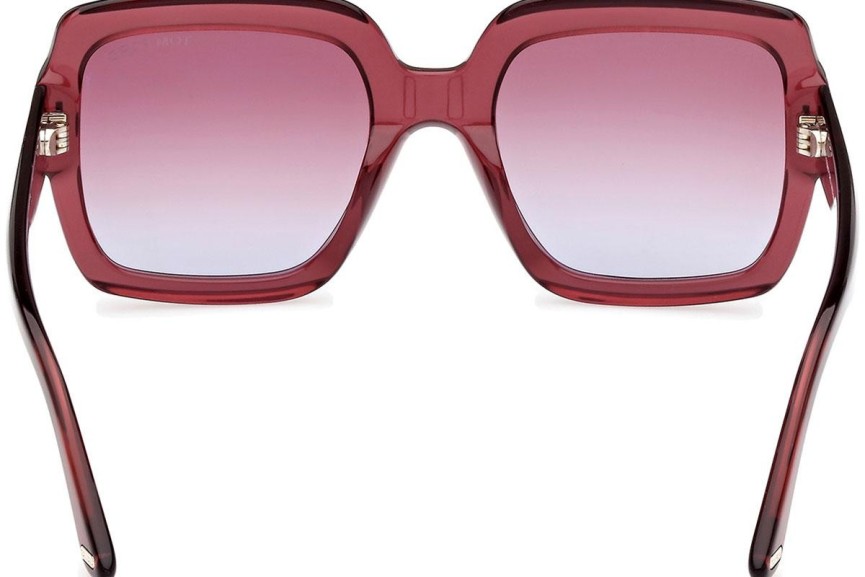 Sonnenbrille Tom Ford Kaya FT1082 66Y Quadratisch Rot