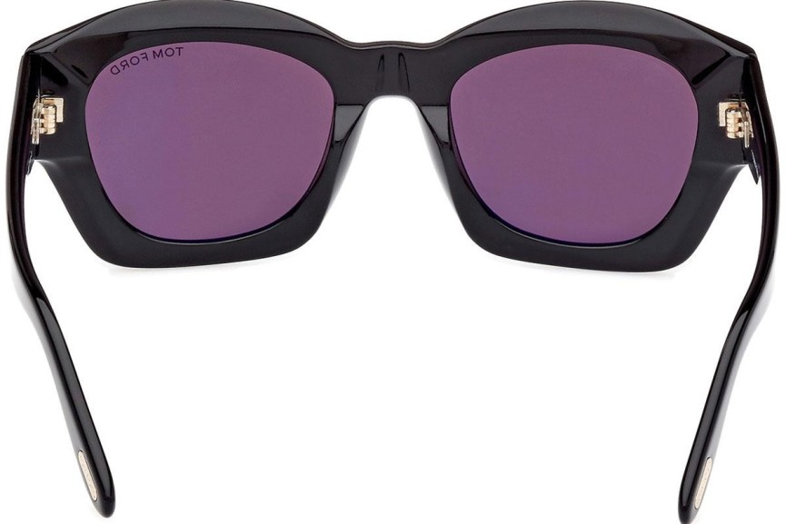 Sunglasses Tom Ford Guilliana FT1083 01A Quadratisch Schwarz