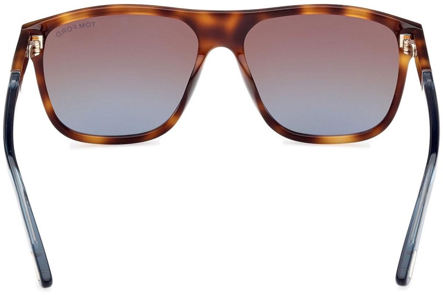 Sunglasses Tom Ford Frances FT1081 53F Quadratisch Havanna