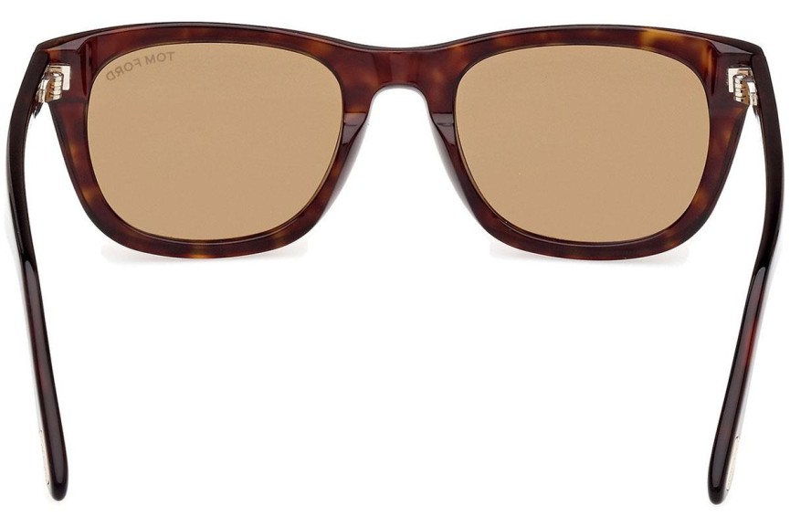 Sonnenbrille Tom Ford Kendel FT1076 52E Quadratisch Havanna