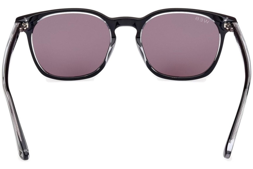 Sunglasses Web WE0364 05A Rund Schwarz