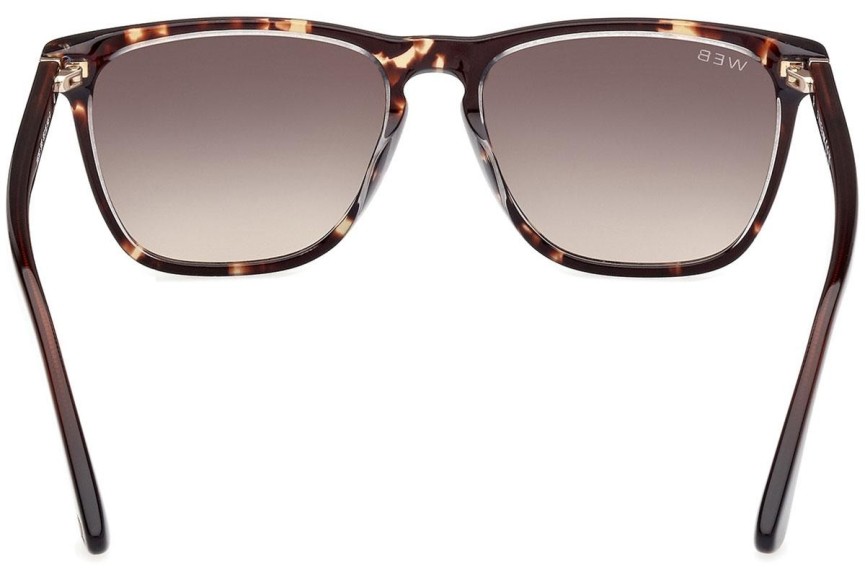 Sonnenbrille Web WE0363 56B Quadratisch Havanna