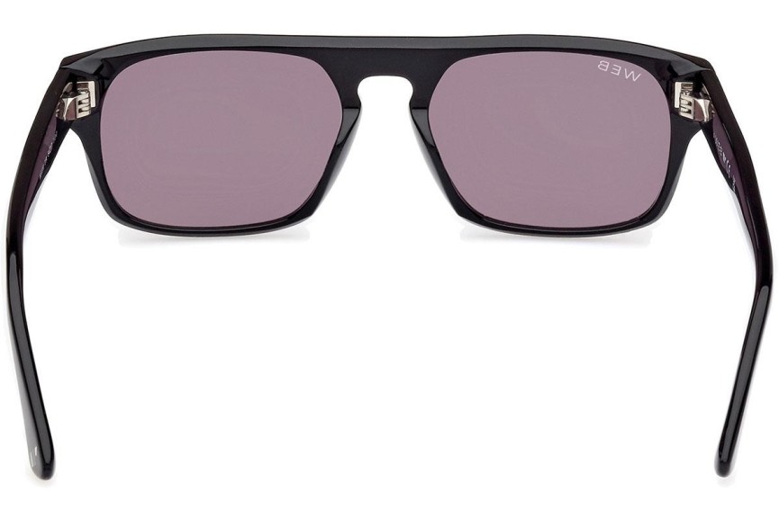 Sunglasses Web WE0359 01A Quadratisch Schwarz