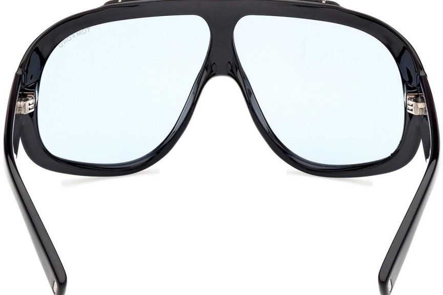 Sunglasses Tom Ford Rellen FT1093 01V Quadratisch Schwarz