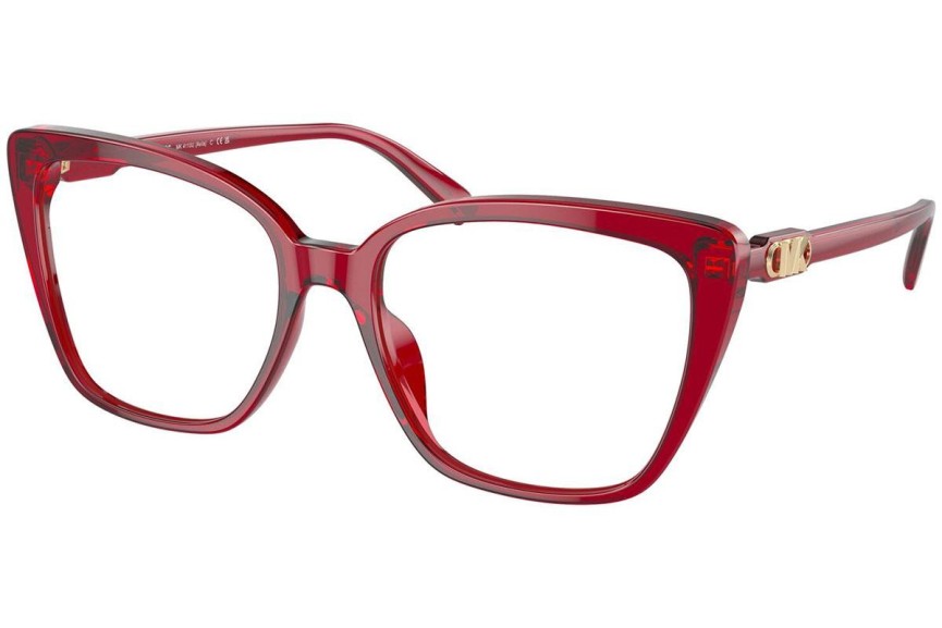 Glasses Michael Kors Avila MK4110U 3955 Quadratisch Rot