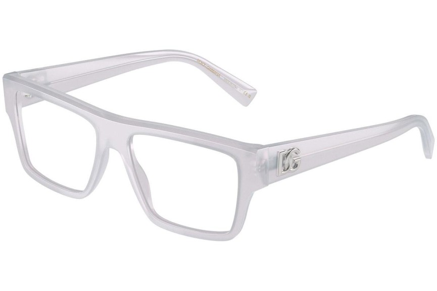 Glasses Dolce & Gabbana DG3382 3420 Quadratisch Weiß