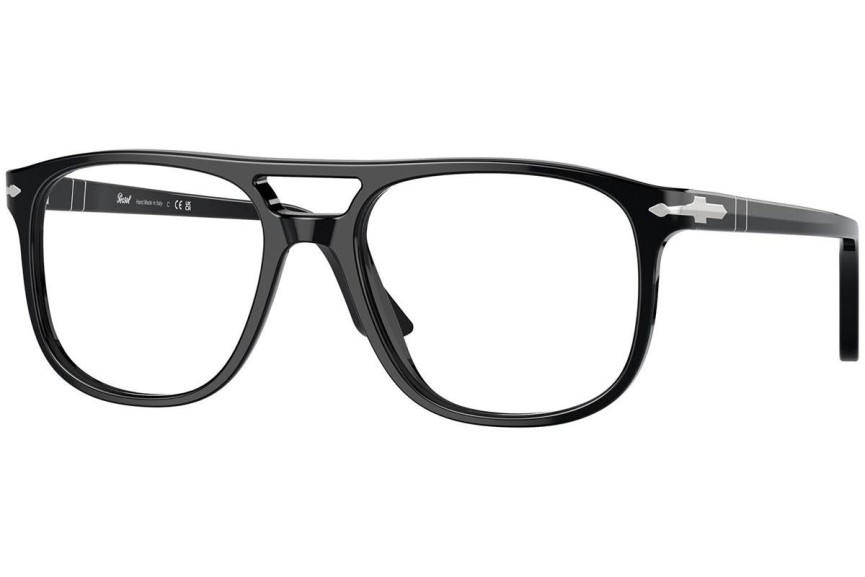 Glasses Persol PO3329V 95 Pilot Schwarz