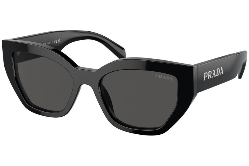 Sunglasses Prada PRA09S 1AB5S0 Cat Eye Schwarz