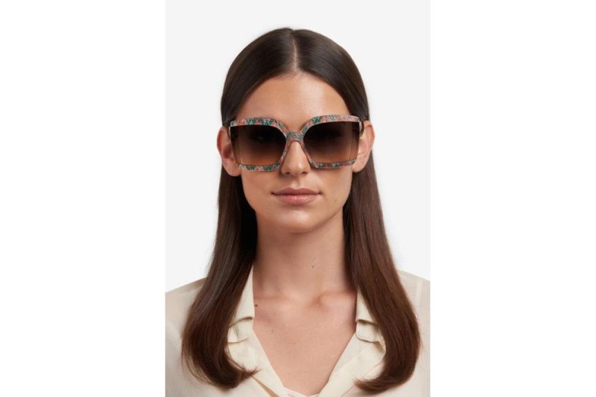 Sunglasses Missoni MIS0186/S 038/FF Quadratisch Beige