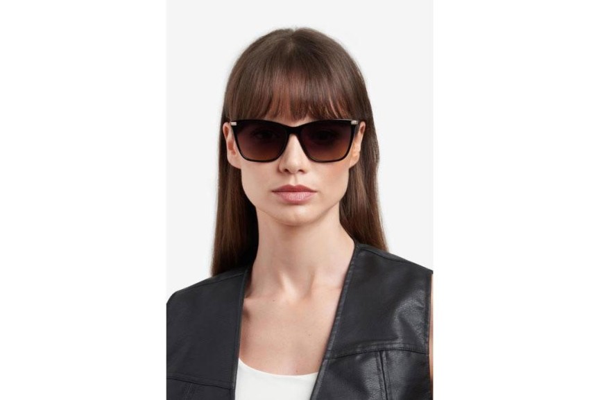 Sunglasses BOSS BOSS1661/S 2M2/PR Rechteck Schwarz