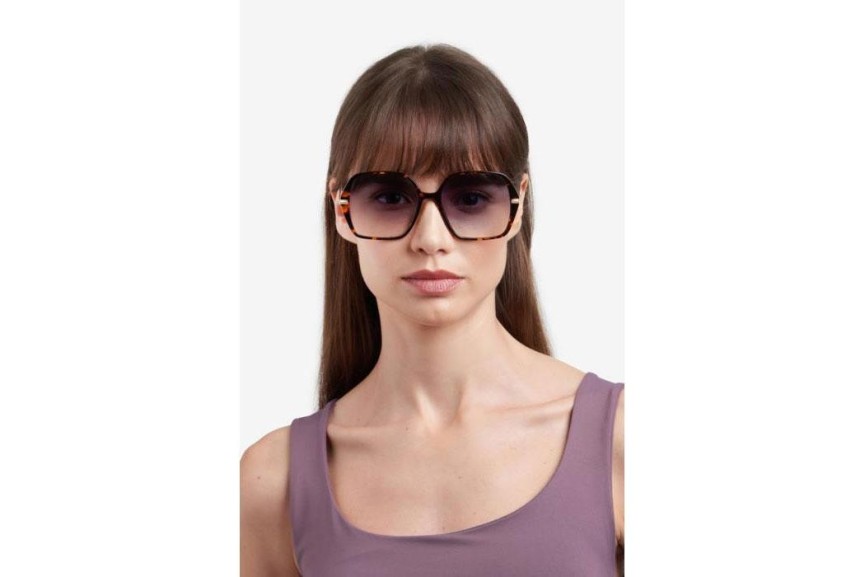 Sunglasses BOSS BOSS1660/S 2IK/9O Quadratisch Havanna