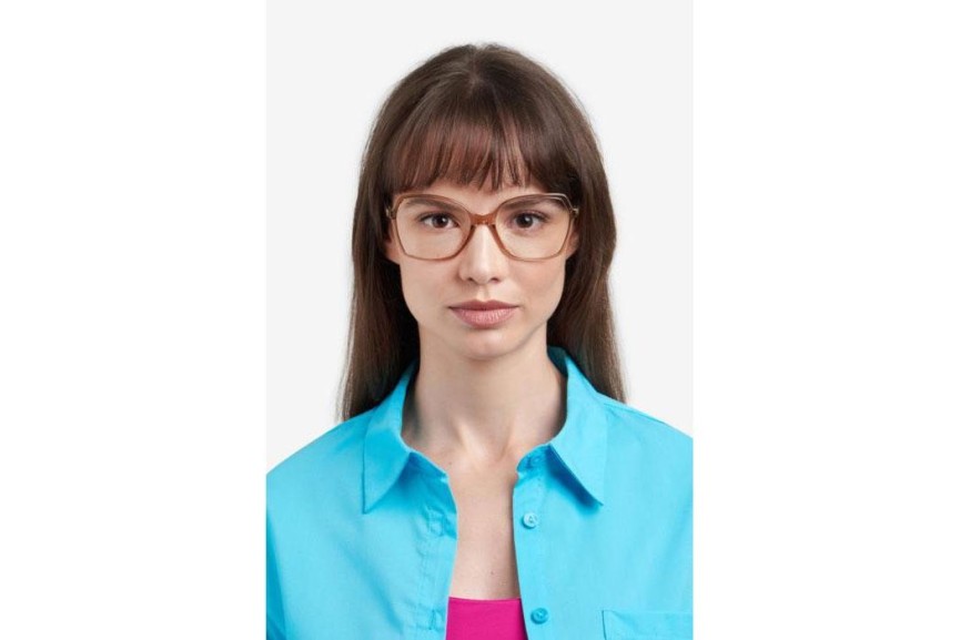 Glasses Polaroid PLDD525 09Q Cat Eye Braun