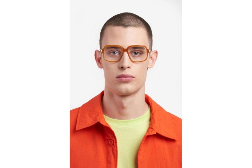 Glasses Polaroid PLDD529 40G Quadratisch Orange