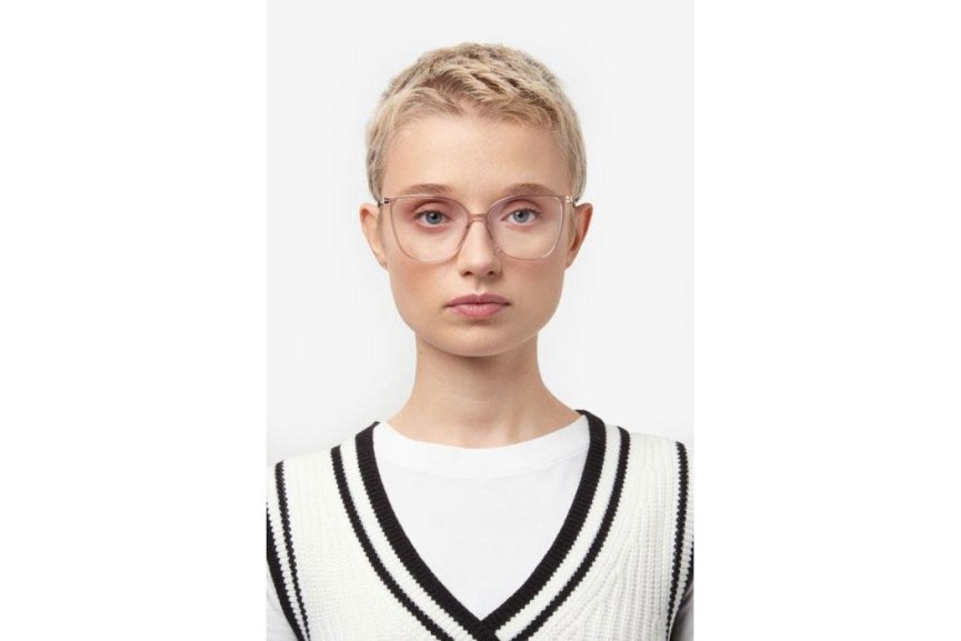 Glasses Tommy Hilfiger TH2099 1EZ Rechteck Beige