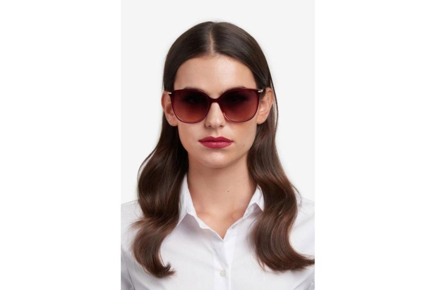 Sonnenbrille Carolina Herrera HER0229/S 2OO/HA Quadratisch Rot