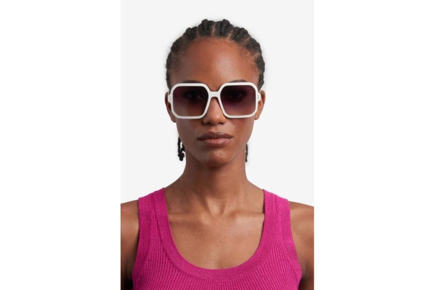 Sonnenbrille Isabel Marant IM0163/S SZJ/9O Quadratisch Weiß