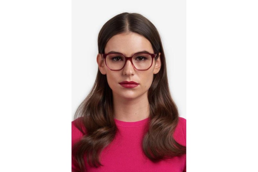 Glasses Carolina Herrera HER0241 82U Rechteck Rot