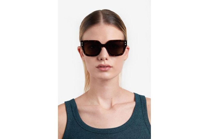 Sonnenbrille Isabel Marant IM0170/S 086/70 Rechteck Havanna