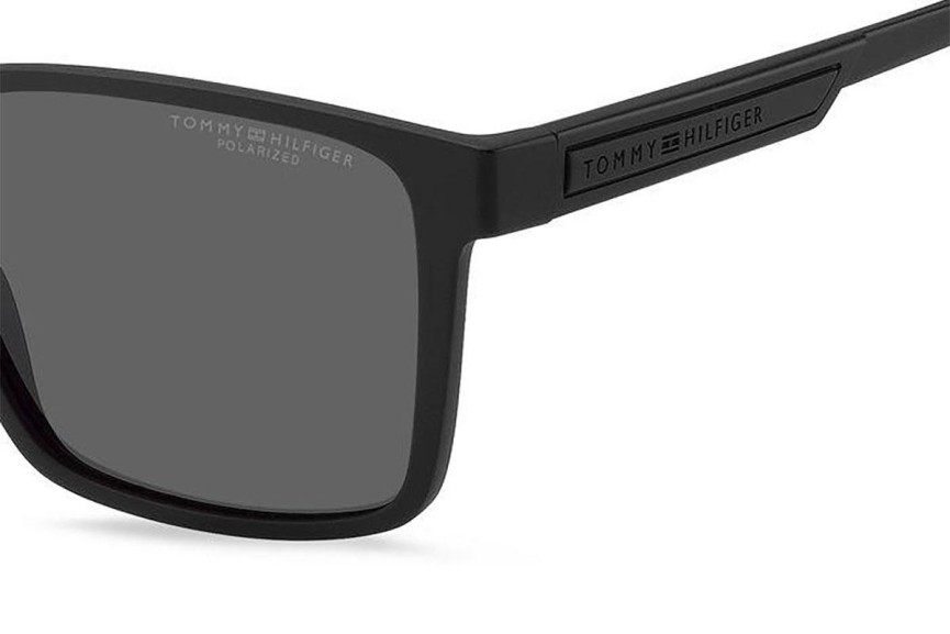 Sunglasses Tommy Hilfiger TH2088/S 003/M9 Polarized Rechteck Schwarz