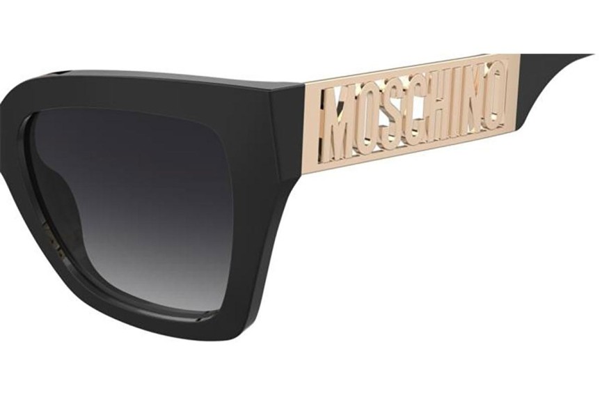 Sonnenbrille Moschino MOS161/S 807/9O Rechteck Schwarz