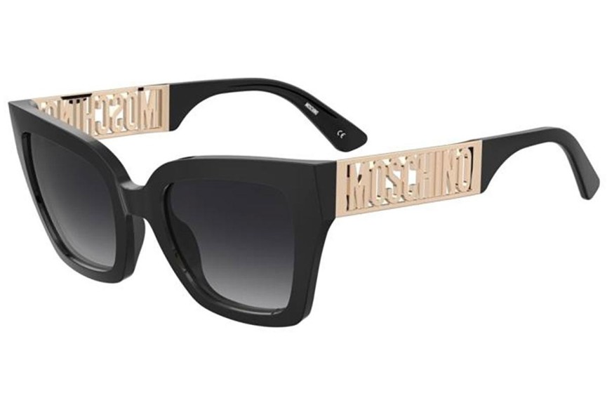 Sonnenbrille Moschino MOS161/S 807/9O Rechteck Schwarz