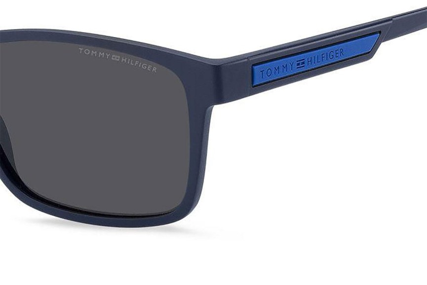 Sonnenbrille Tommy Hilfiger TH2089/S FLL/IR Rechteck Blau