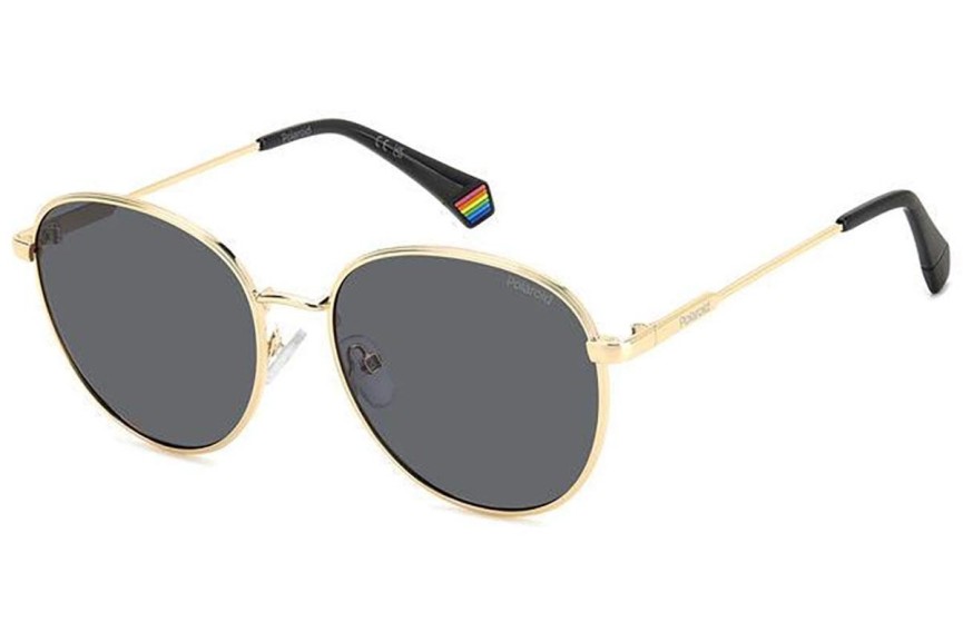 Sunglasses Polaroid PLD6215/S/X 2F7/M9 Polarized Rund Gold