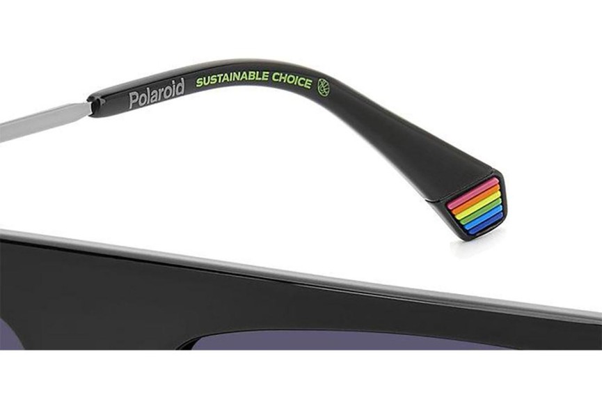 Sonnenbrille Polaroid PLD6221/S/X 807/WJ Polarized Flat Top Schwarz