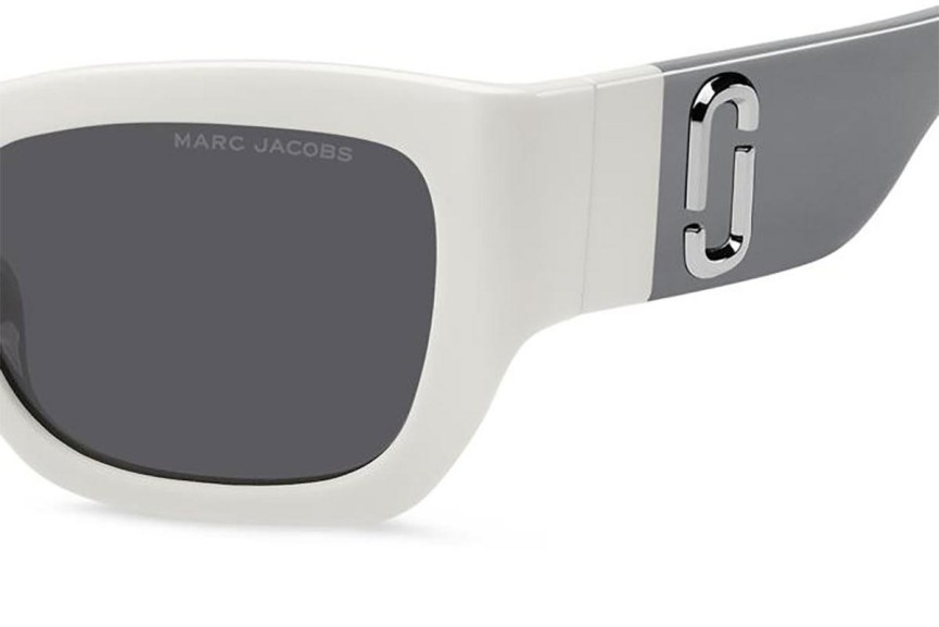 Sunglasses Marc Jacobs MARC723/S SZJ/IR Rechteck Weiß